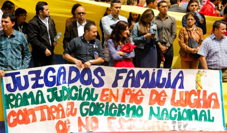 Paro judicial Colombia: Jueces civiles y de familia decidirán este jueves si continúan o no en cese de actividades