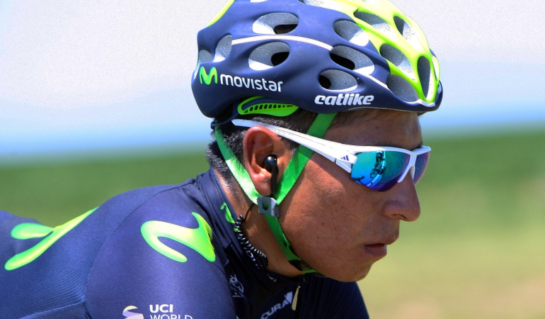 Nairo Quintana caída: Me he caído, pero estoy bien, preparado para mañana: Nairo Quintana