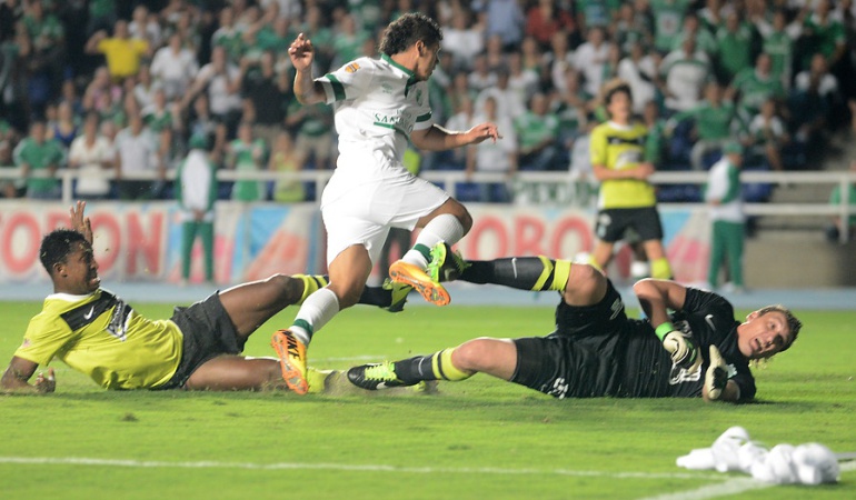 Óscar Murillo y Franco Armani
