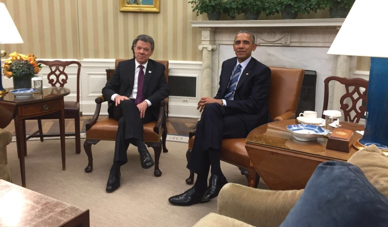 Plan Colombia: Del Plan Colombia vamos a Paz Colombia: Obama
