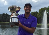 Juan Sebastián Muñoz, campeón del Club Colombia Championship