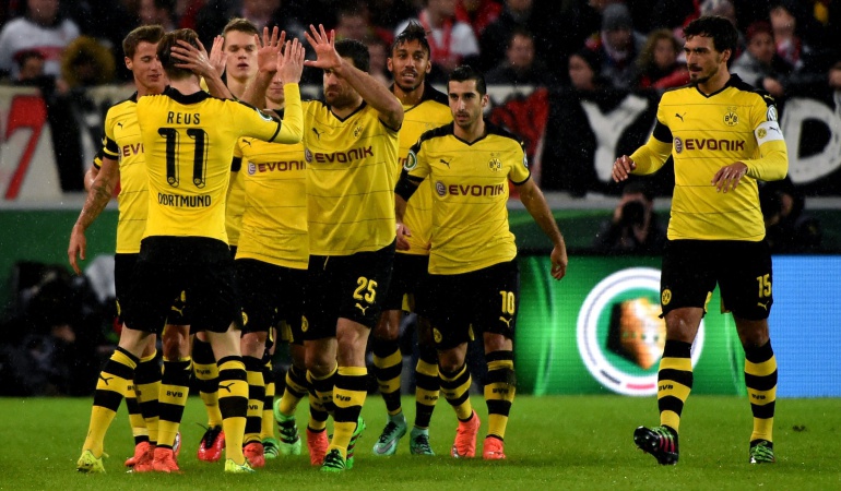 Jugadores del Borussia Dortmund