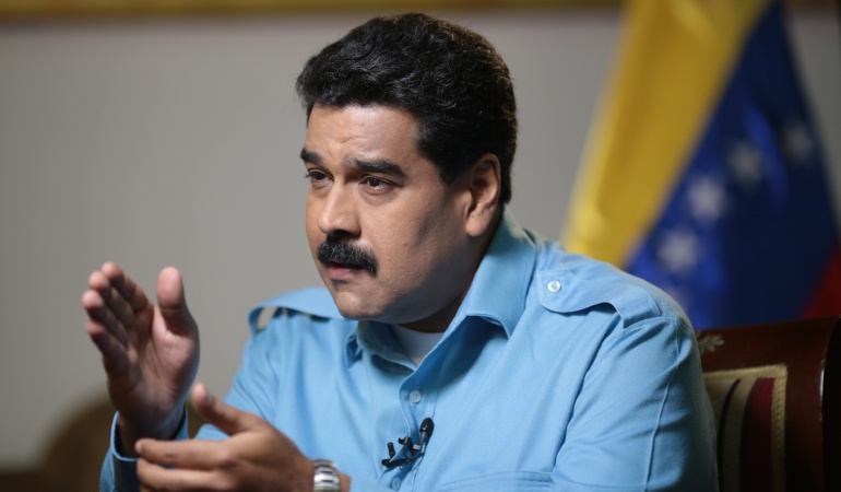 Nicolás Maduro, presidente de Venezuela.