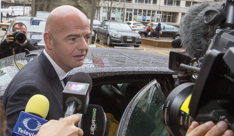 Elecciones de la FIFA: Infantino defiende su "proyecto viable para llevar a la FIFA hacia adelante"