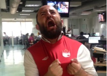 Soy hincha desde la cuna: Santiago Rivas