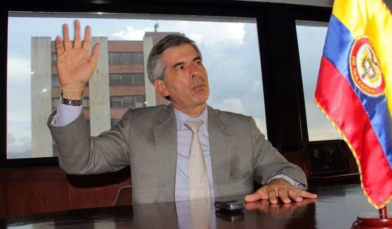 Yesdi Reyes, ministro de Justicia.