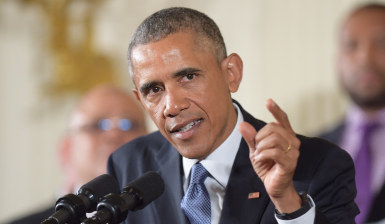 Barack Obama, presidente de los Estados Unidos.