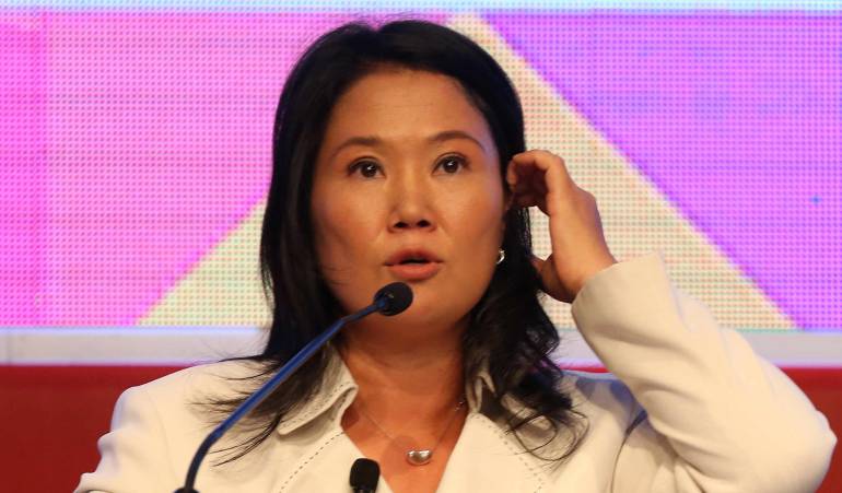 Keiko Fujimori negó haber recibido dinero de Odebrecht y tampoco su partido