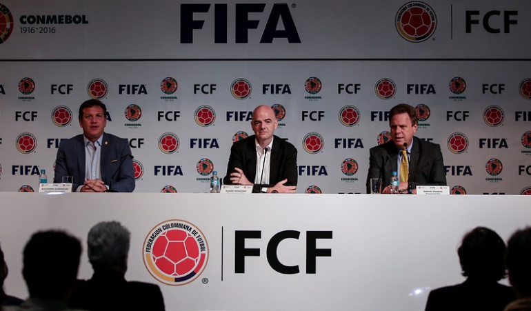 Presidente de la FIFA en Bogotá: FIFA está para hacer fútbol, no para salvar el mundo: Gianni Infantino