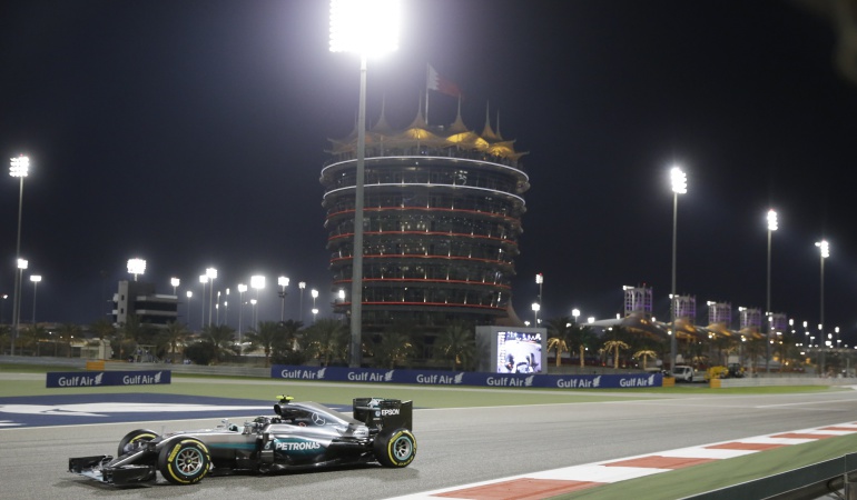 Nico Rosberg GP de Bahréin Fórmula Uno: Rosberg, más líder del Mundial de Fórmula Uno tras ganar en Bahréin