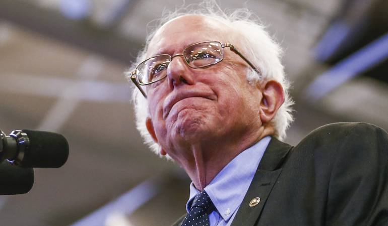 El aspirante demócrata a la Presidencia de EE.UU., Bernie Sanders.