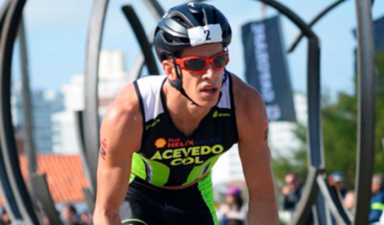 Iroman 70.3 Rodrigo Acevedo: Rodrigo Acevedo, único colombiano en el Ironman 70.3