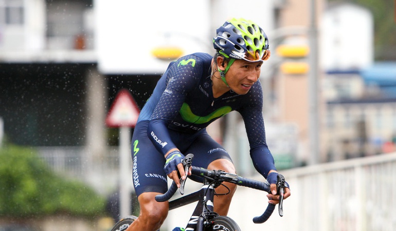 Nairo Quintana VUELTA AL PAÍS VASCO: Nairo Quintana:"Contador ha estado muy fuerte, pero termino con buen balance"