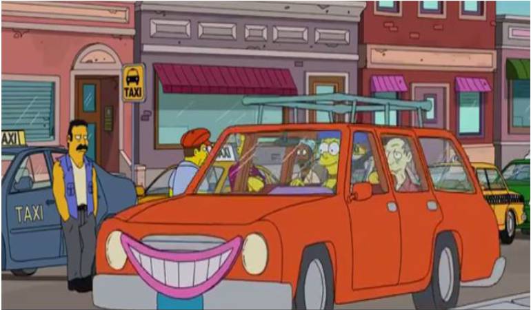 Predicción de Los Simpson: La predicción del conflicto Taxi-Uber hecha por 'Los Simpson'
