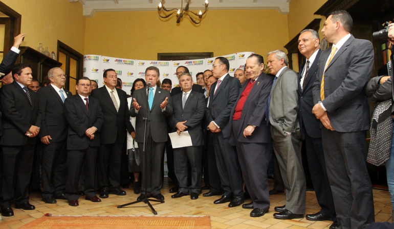 Sectores del conservatismo buscan acercamiento con el Gobierno Santos