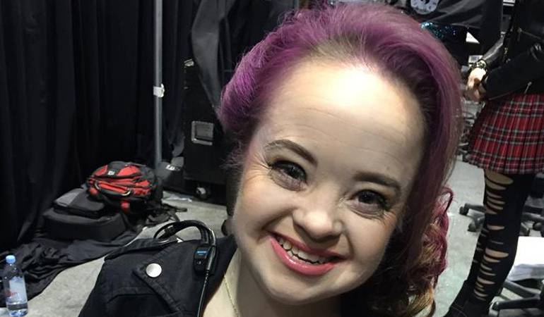 Modelo con síndrome de down: La primera mujer con síndrome de Down en ser la imagen de una campaña de belleza
