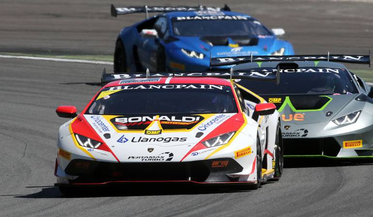 Blancpain Super Trofeo de Lamborghini: Piloto colombiano William Barbosa compite en el Super Trofeo de Lamborghini