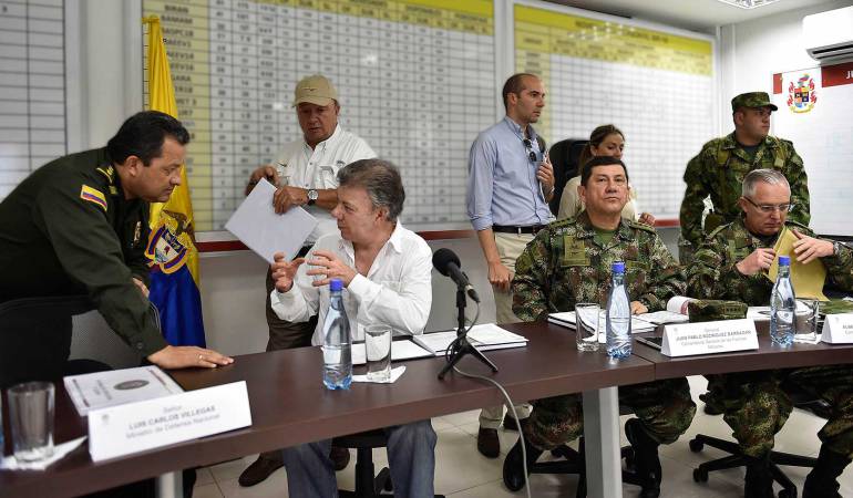 Atentados ELN: Santos ofrece 1.000 millones de pesos por cabecilla del ELN en Arauca