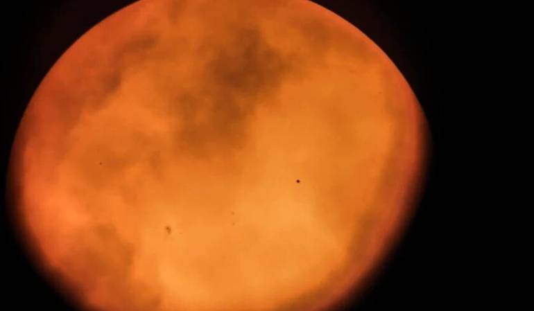 En Colombia también se vio el pasó de Mercurio entre la tierra y el sol