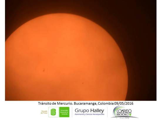 En Colombia también se vio el pasó de Mercurio entre la tierra y el sol En Colombia también se vio el pasó de Mercurio entre la tierra y el sol