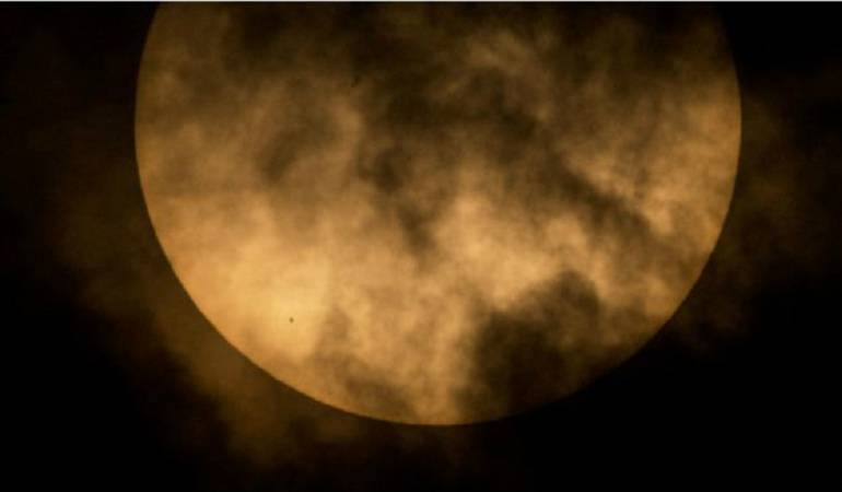Mercurio desde la Tierra: Así se vio el "mordisco" de Mercurio en el Sol desde la Tierra