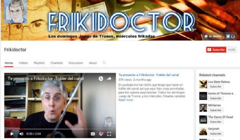 Frikidoctor, el "youtuber" español que se enfrentó a HBO por sus predicciones de Game of Thrones