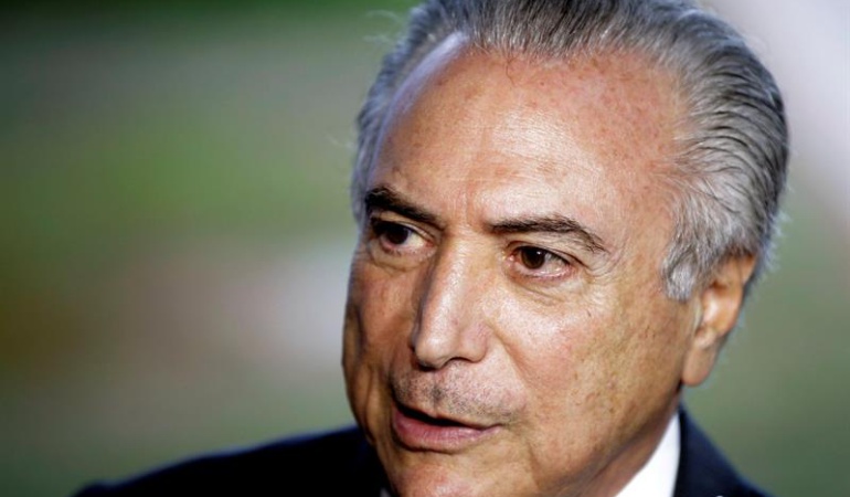 Crisis Brasil: Michel Temer: Temer anuncia gabinete con nueve partidos y sin ninguna mujer