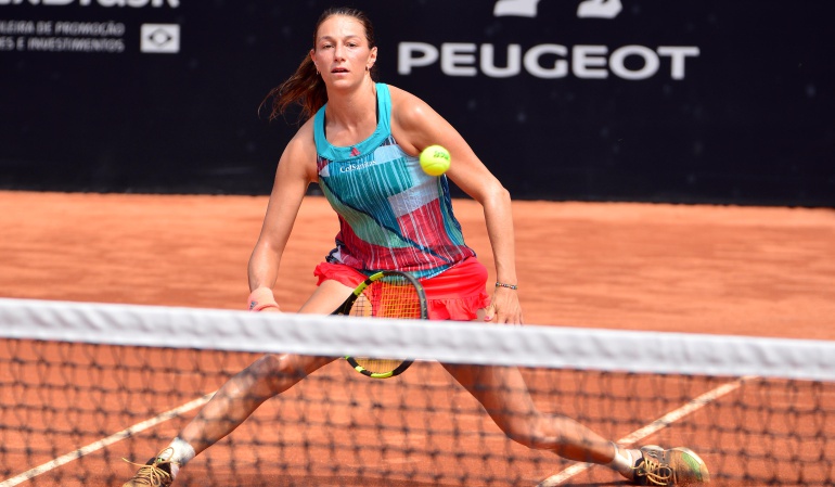 Mariana Duque avanzó a octavos de final del WTA de Nuremberg