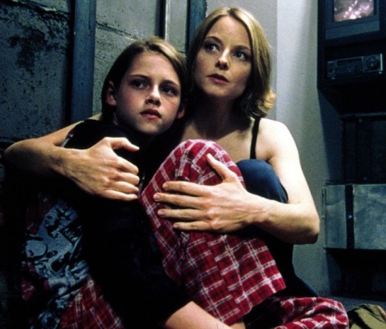 Foster fue un gran apoyo de Stewart en 'La habitación del pánico'. Foster fue un gran apoyo de Stewart en 'La habitación del pánico'.