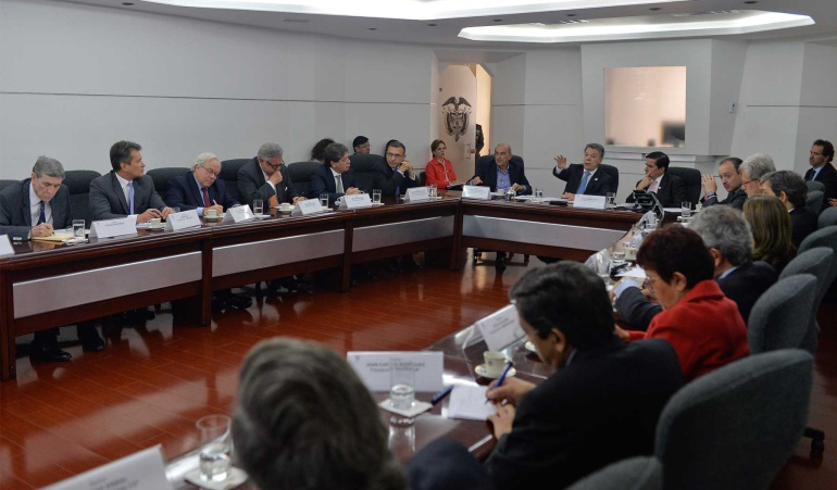 Proceso de paz Farc: Empresarios avalaron acuerdos recientes con las Farc y reiteraron apoyo a la paz