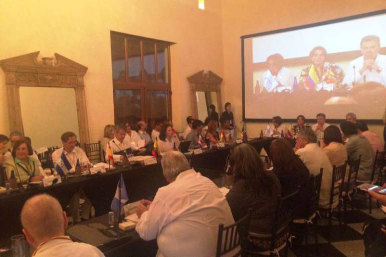 Santos resaltó el papel de la Cultura para alcanzar la paz: Santos resaltó el papel de la Cultura para alcanzar la paz
