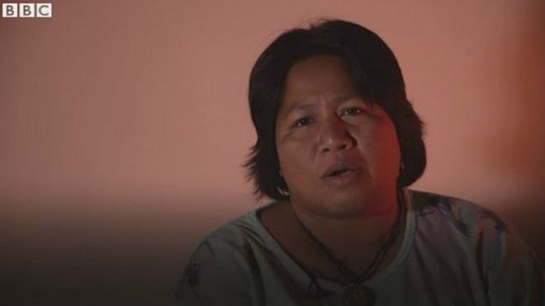 "Siempre he sido cuidadosa sobre esta ley (alta traición)", le dijo a la BBC Patnaree Chankij. "Siempre he sido cuidadosa sobre esta ley (alta traición)", le dijo a la BBC Patnaree Chankij.