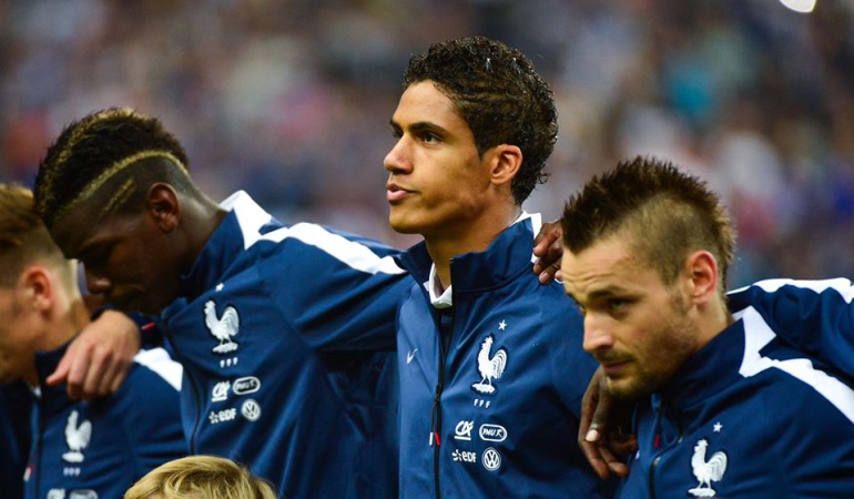 Foto tomada de Facebook / Raphaël Varane