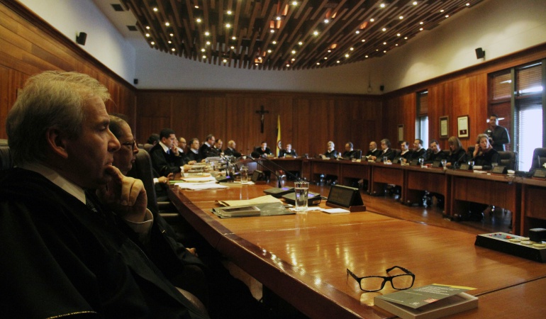 Corte Suprema prepara reunión con gabinete de paz: Corte Suprema de Justicia alista reunión con equipo de paz
