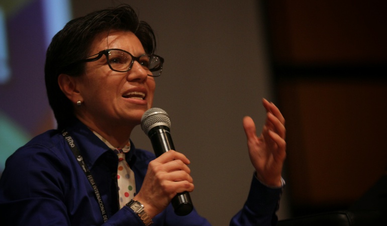 Senadora Claudia López