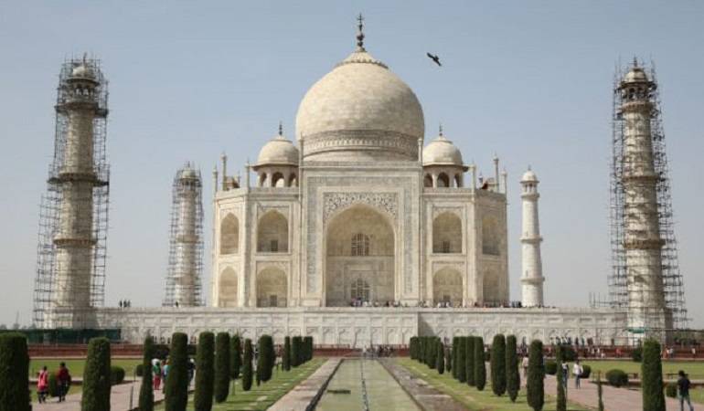 Taj Mahal: Por qué el Taj Mahal se está poniendo verde