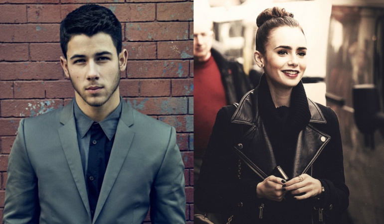 Nick Jonas y Lily Collins: Nick Jonas confirma noviazgo con Lily Collins