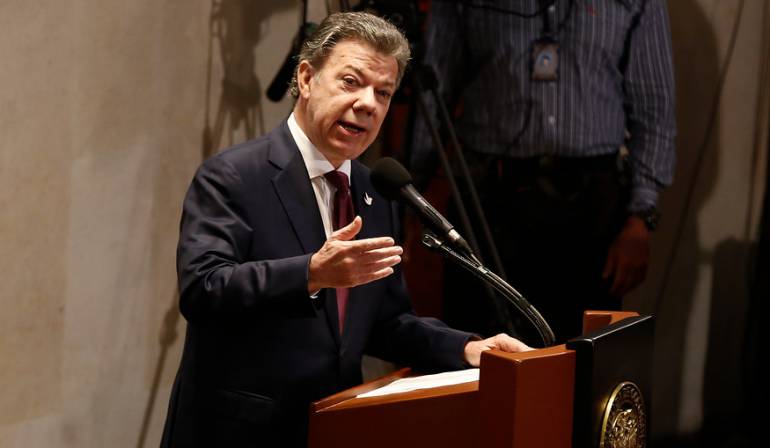 Proceso paz: Uribe: Si se logra que Uribe se monte al tren de la paz bienvenido sea: Santos sobre propuesta de Leyva