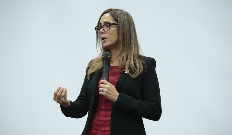 Ministra de Educación, Gina Parody