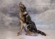 Reto visual: ¿ve a las tres mujeres escondidas en la imagen del lobo?