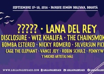 La explicación detrás del cartel de Lollapalooza Colombia 2016