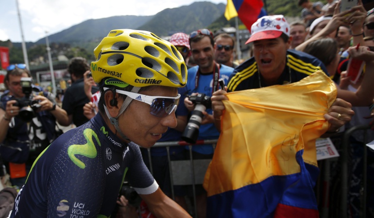 Nairo Quintana Tour de Francia: Me está pasando algo, quizá una alergia: Nairo Quintana
