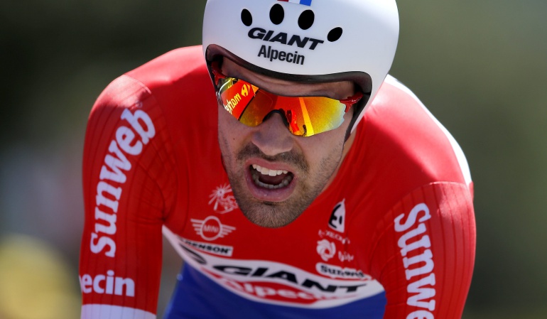 Dumoulin Tour de Francia: Dumoulin abandona tras sufrir una caída en la antepenúltima etapa del Tour