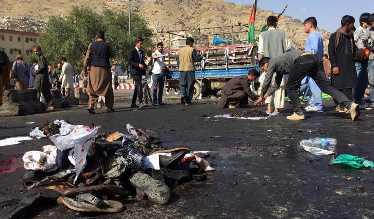 El número de muertos por atentado en Kabul sube a 80 y más de 200 heridos