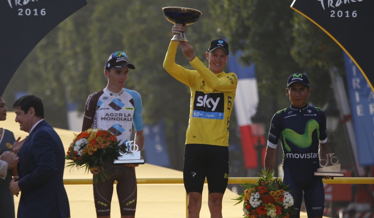 Nairo Quintana Podio Tour de Francia: Seguimos soñando con el amarillo y creo que algún día se va a dar: Nairo Quintana