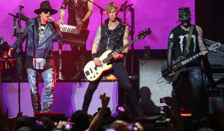 Guns and Roses en Colombia: boletas a la venta y sus precios: Ya se pueden comprar las boletas para el show de Guns and Roses en Colombia