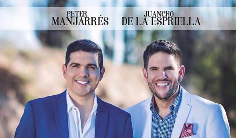 Peter Manjarrés y Juancho de la Espriella vuelven a trabajr juntos: Peter Manjarrés y Juancho De la Espriella, de nuevo juntos