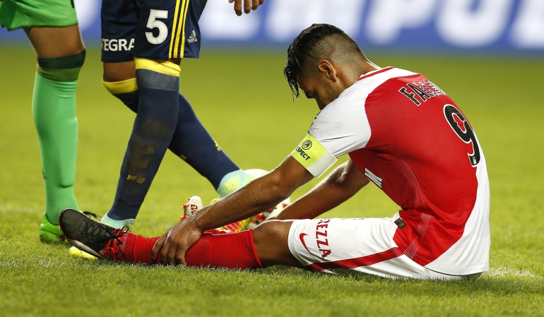 Lesión de Falcao técnico del Mónaco: Esperaremos para tener un diagnóstico preciso de Falcao: DT del Mónaco