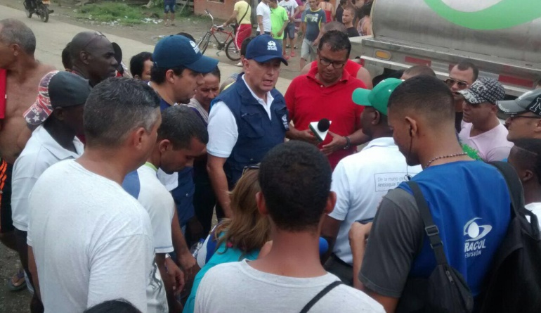 Migrantes cubanos: La Defensoría del Pueblo hace presencia en Turbo para verificar deportación de migrantes