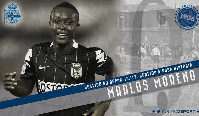 Marlos Moreno Deportivo de la Coruña: Marlos Moreno empezará su etapa en el Deportivo de la Coruña el 18 de agosto